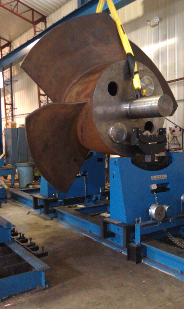 16,000 pound impeller for Providence Rhode Island Hurricane Barrier Pump Station