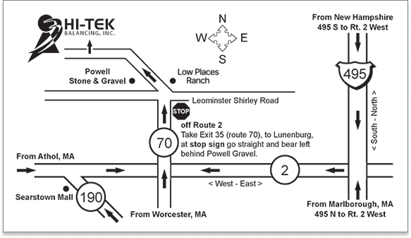 Directions to Hitek